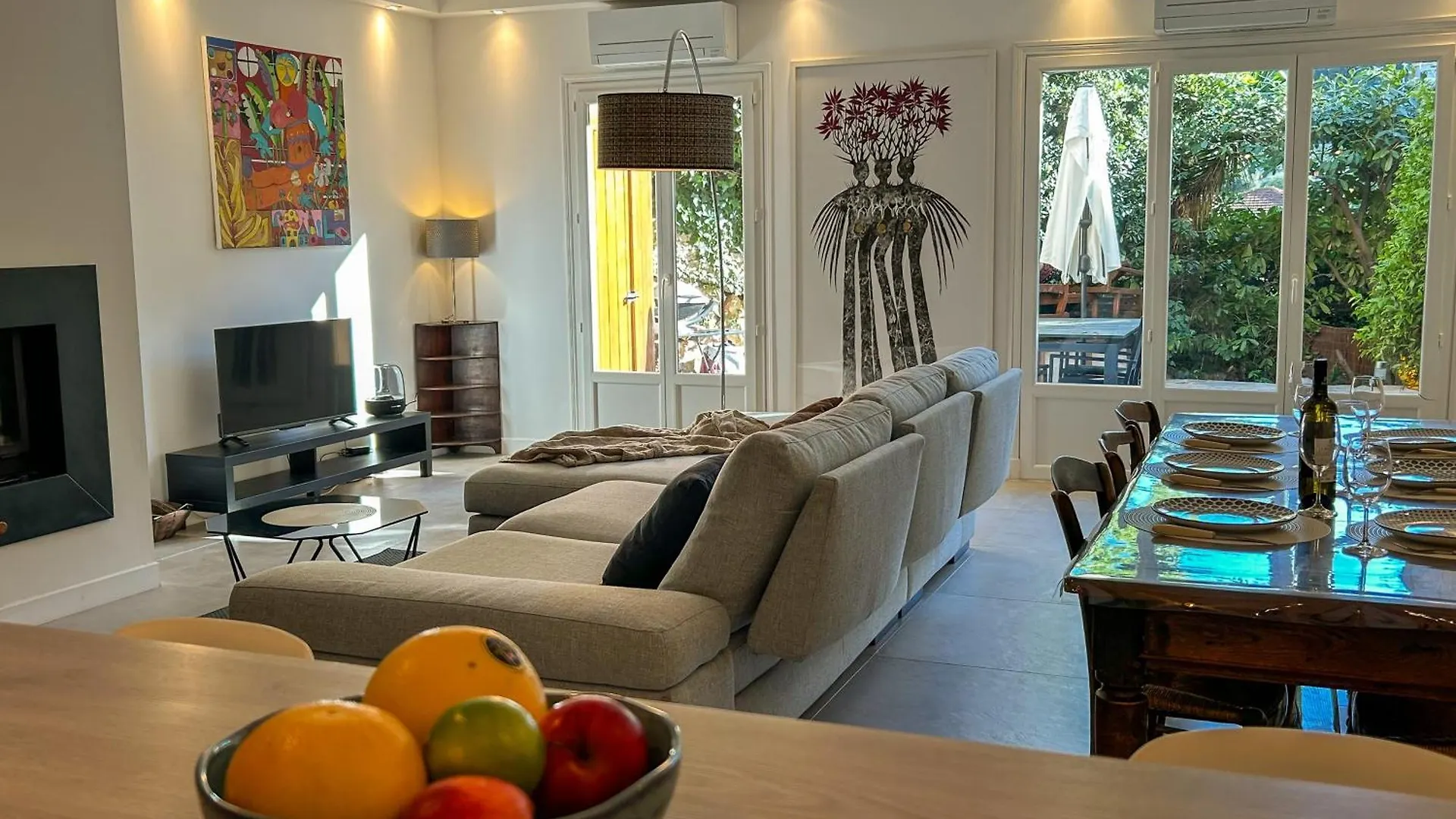 La Corne Dor - Spacious 2-Level Villa With Air Conditioning, Terrace And Pool Villefranche-sur-Mer